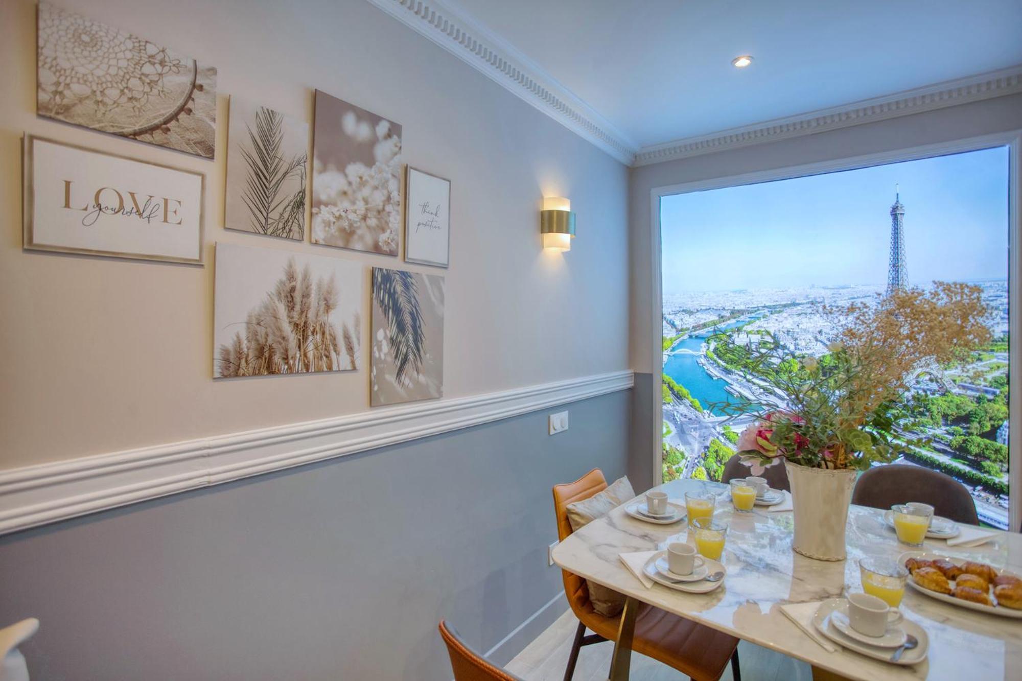 Elegant Triplex In Paris - Ideal For 10 - Aircon Eksteriør bilde