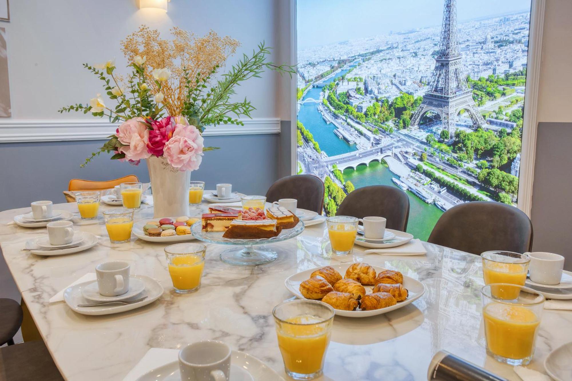 Elegant Triplex In Paris - Ideal For 10 - Aircon Eksteriør bilde