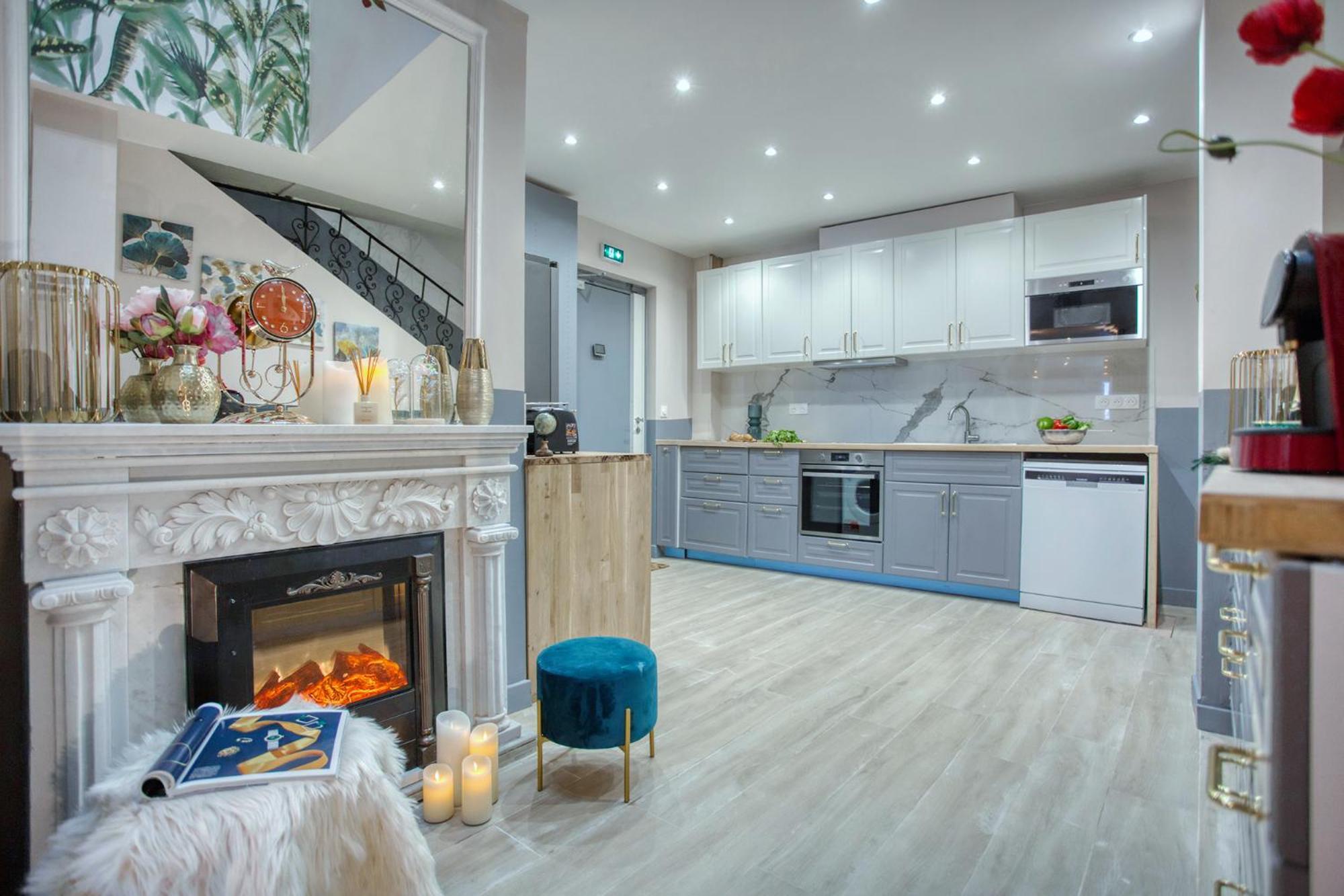 Elegant Triplex In Paris - Ideal For 10 - Aircon Eksteriør bilde